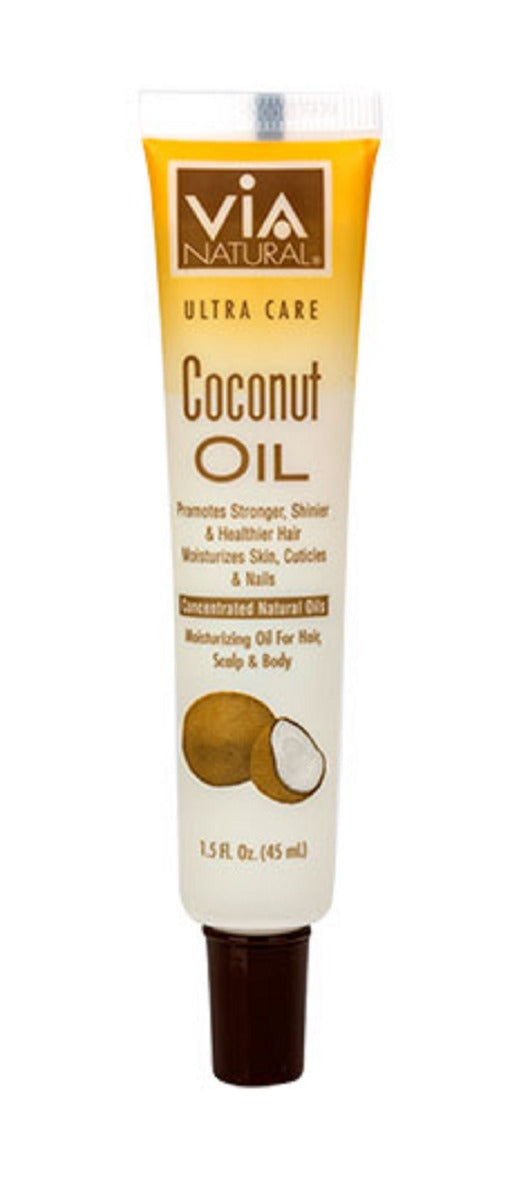 Via Natural Coconut Oil - 1.5 Oz | Shop at CC Hair & Beauty UK