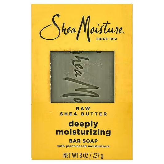 SheaMoisture Raw Shea Butter Bar Soap Deeply Moisturising 8oz