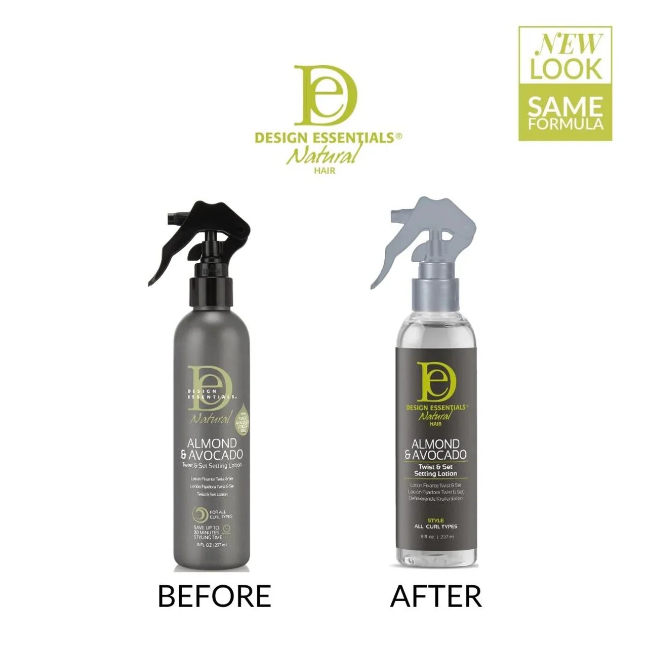 Design Essentials Natural Twist & Set Setting Lotion - 8 Oz - product detail | CC Hair & Beauty