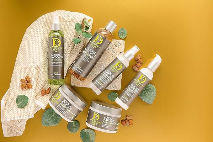 Design Essentials Natural Almond & Avocado Moisture Primer Pre - Styling Whip, 12oz - available online | CC Hair & Beauty UK