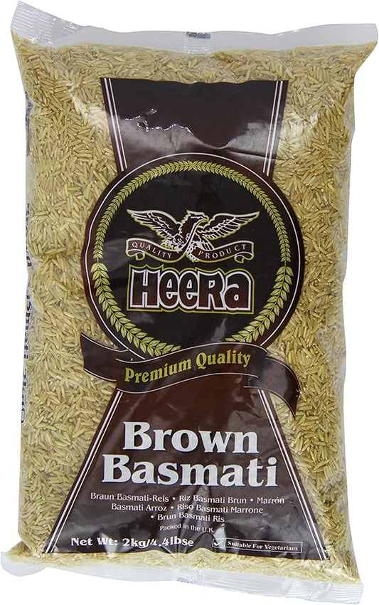 Heera Brown Basmati Rice 2kg