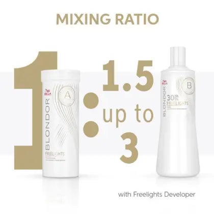 Wella Blondor Freelights Lightening Powder 400g - view 3