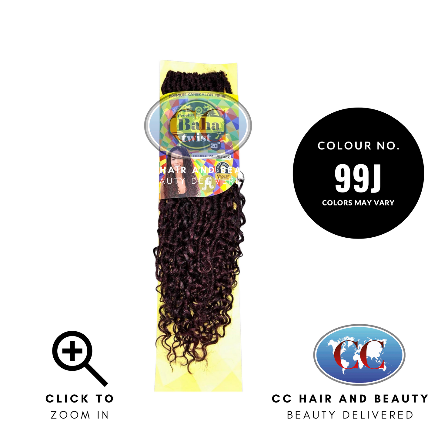 Jazzy Hair Crochet Baha Twist in 20"