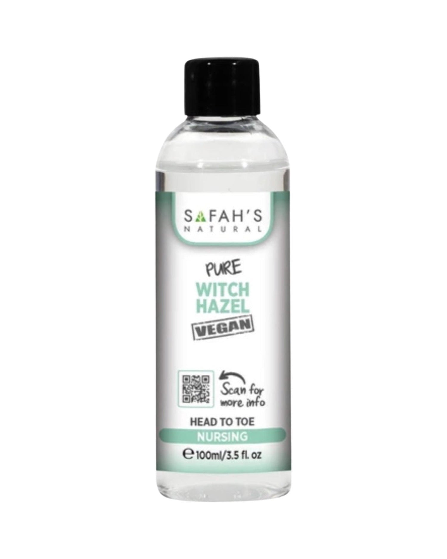 Safahs Natural Pure Witch Hazel - 100ml | Shop at CC Hair & Beauty UK