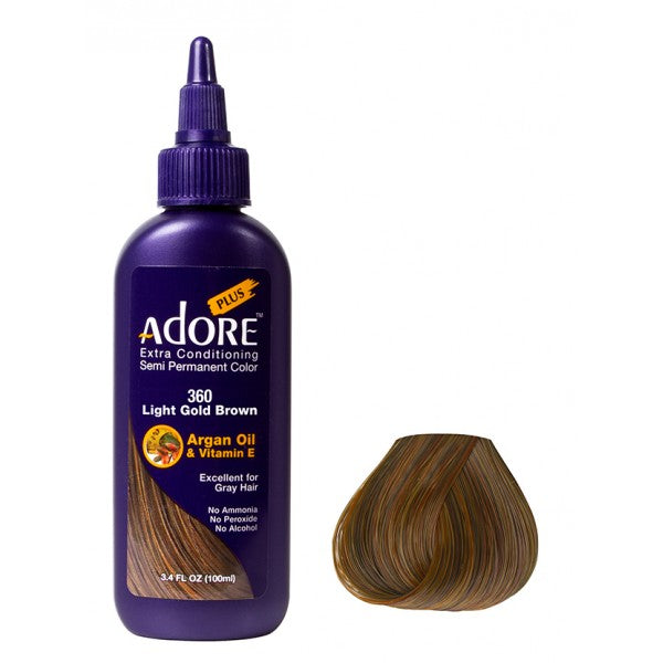 Adore Plus Semi-Permanent Colour 100ml ( All Colours)