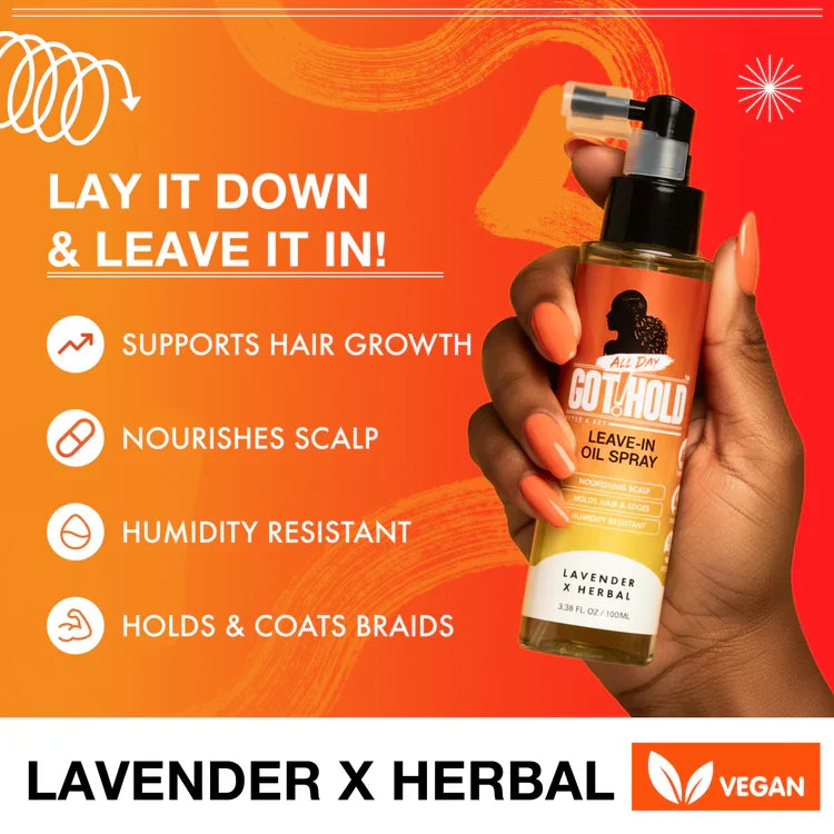 All Day Got Hold Leave-In Oil Spray-3.38 OZ. /100 ML | CC Hair & Beauty UK
