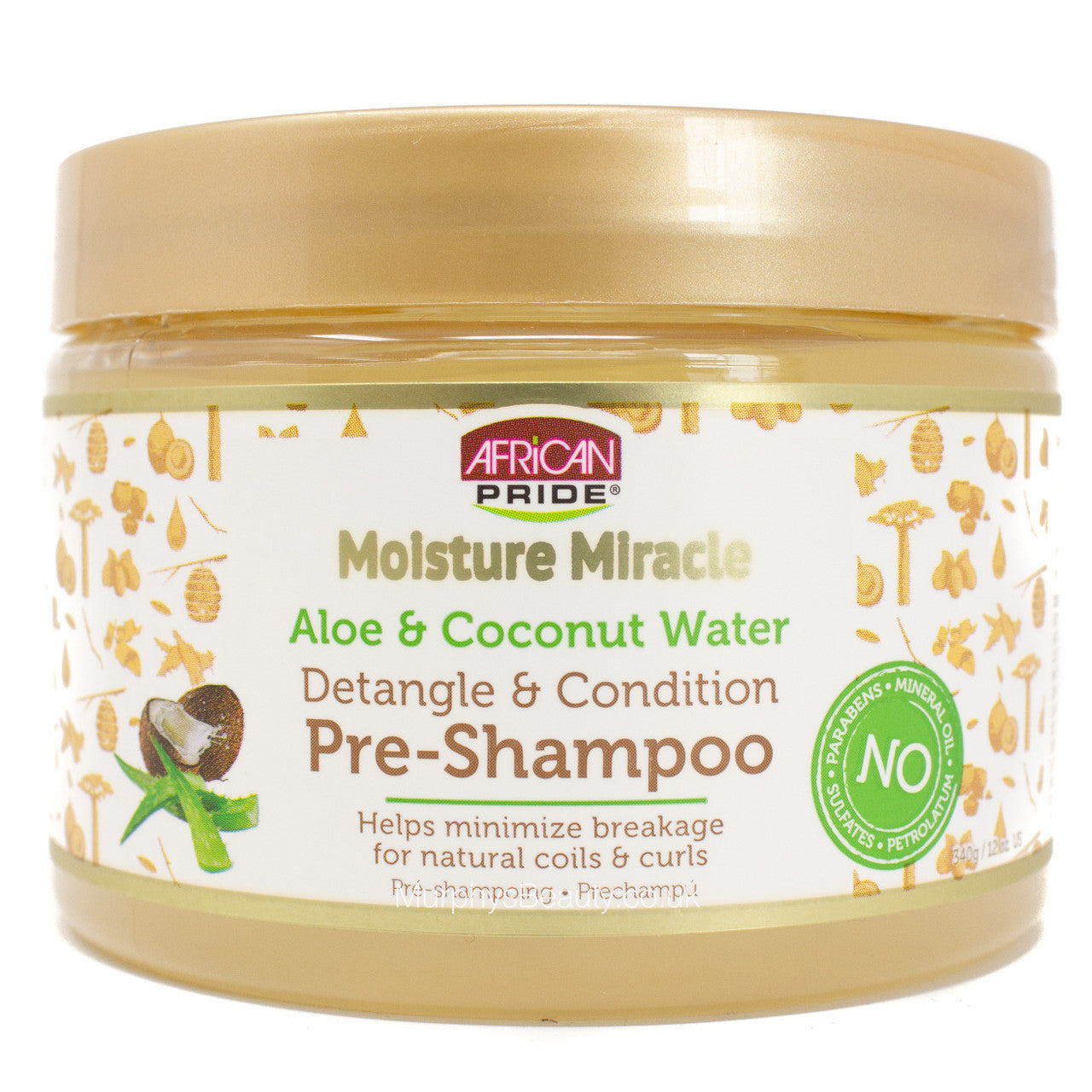 African Pride Moisture Pre Shampoo - 12oz