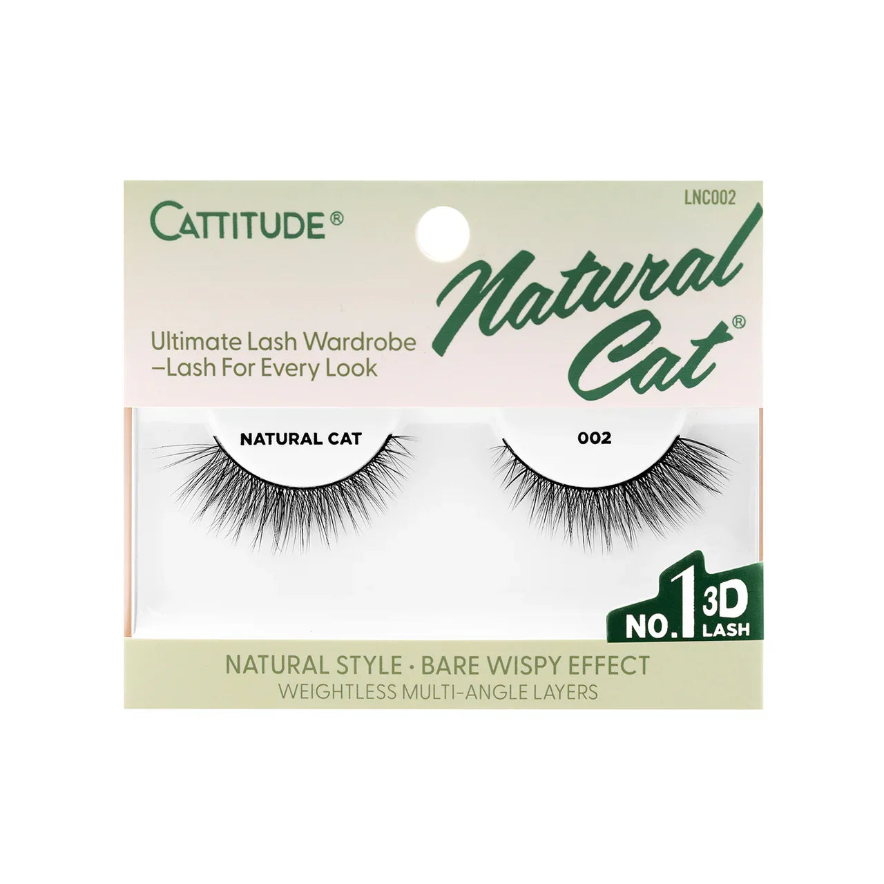 Ebin New York Cattitude Lashes - Natural Cat | CC Hair & Beauty UK