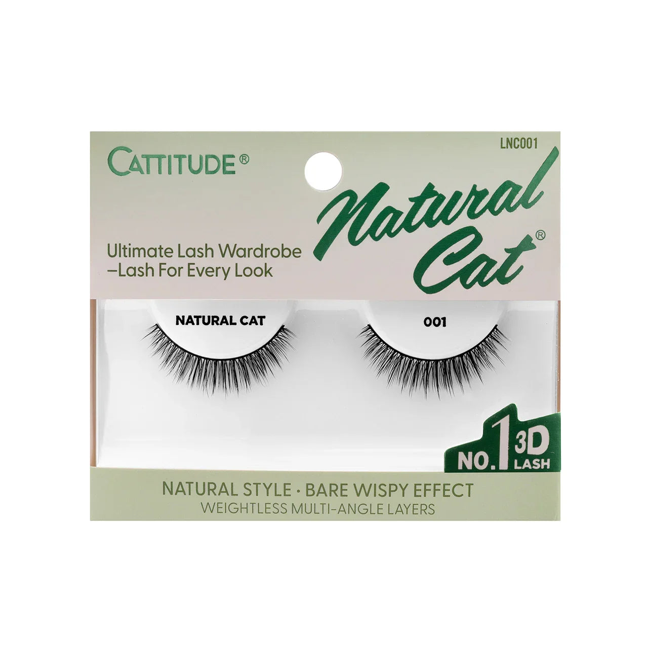 Ebin New York Cattitude Lashes - Natural Cat | CC Hair & Beauty UK