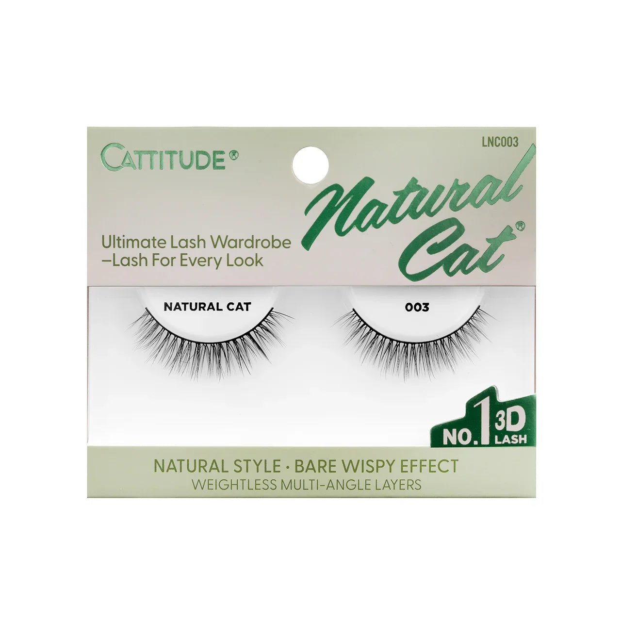 Ebin New York Cattitude Lashes - Natural Cat | CC Hair & Beauty UK