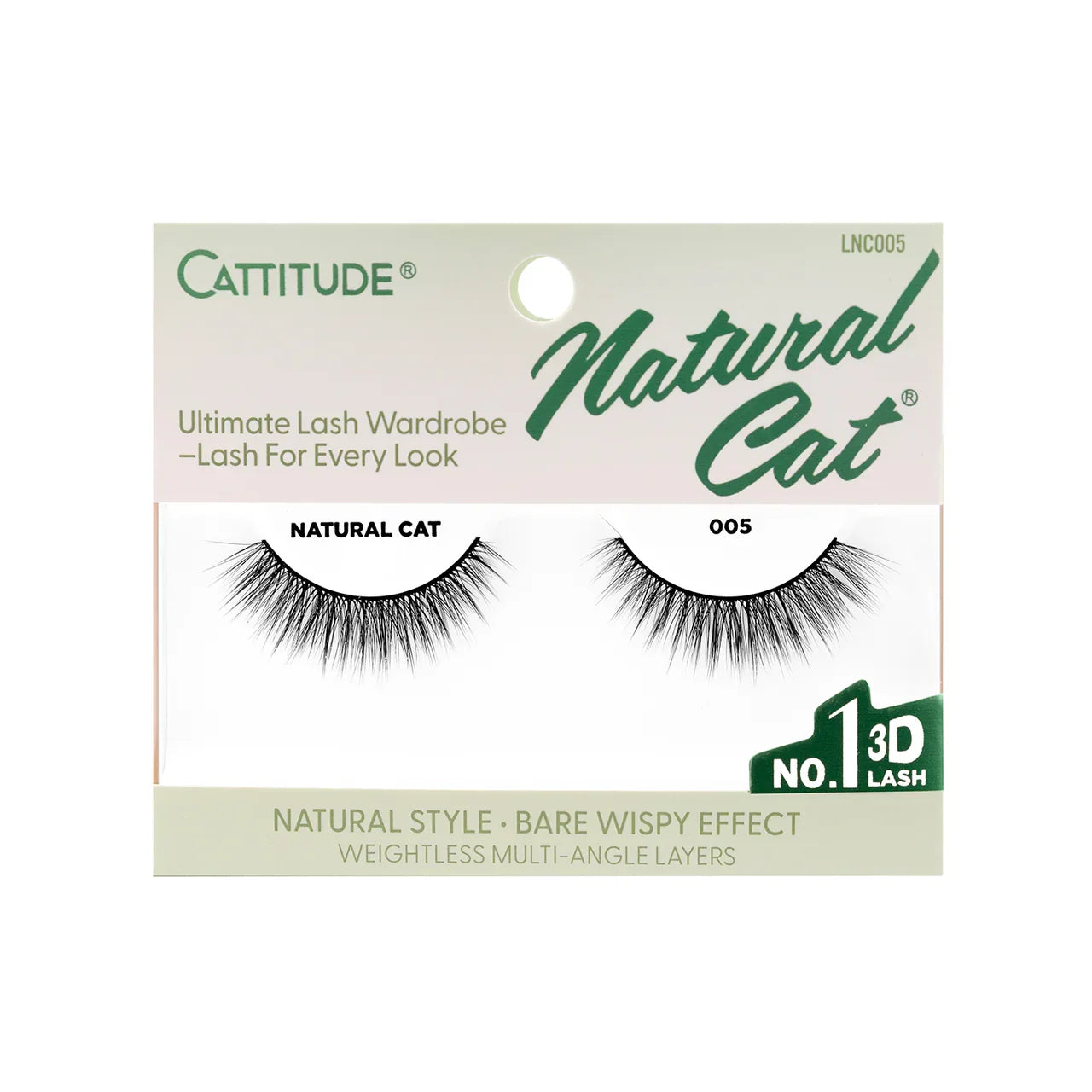 Ebin New York Cattitude Lashes - Natural Cat | CC Hair & Beauty UK