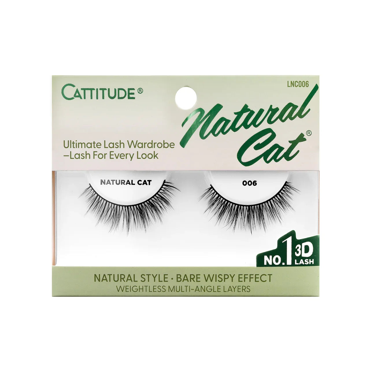 Ebin New York Cattitude Lashes - Natural Cat | CC Hair & Beauty UK
