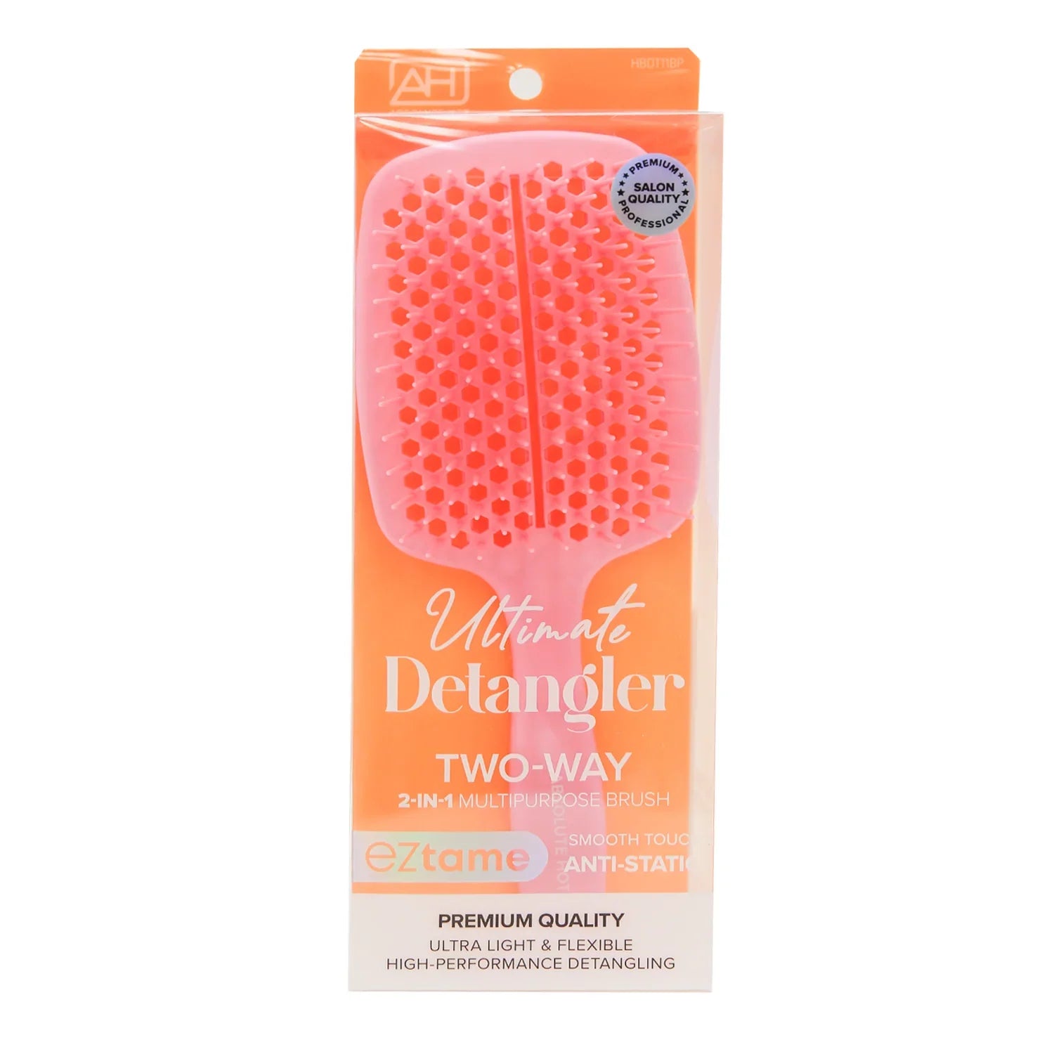 Absolute Hot Ultimate Detangler Two-Way Multipurpose Brush - available online | CC Hair & Beauty UK