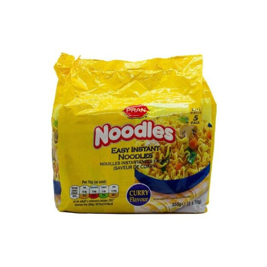 Pran Instant Curry Nooodles 350g (5 x 70g) Big Value Pack