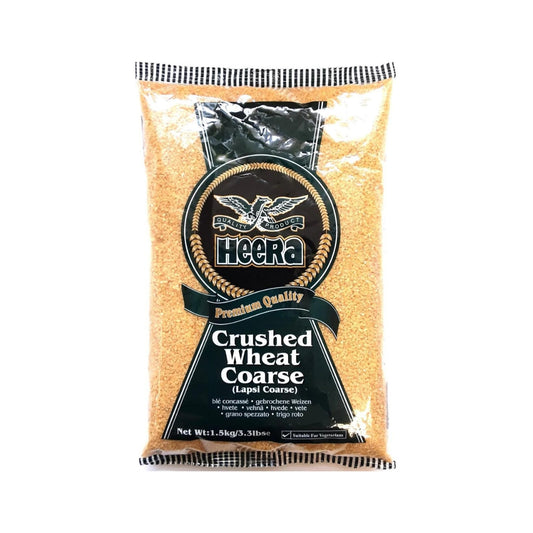 Heera Crushed Wheat Coarse (Lapsi Coarse) 500g