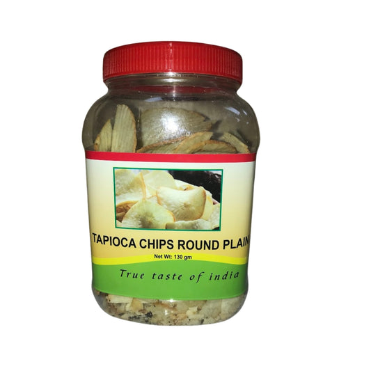 Green Valley Tapioca Chips Plain Jar 130g