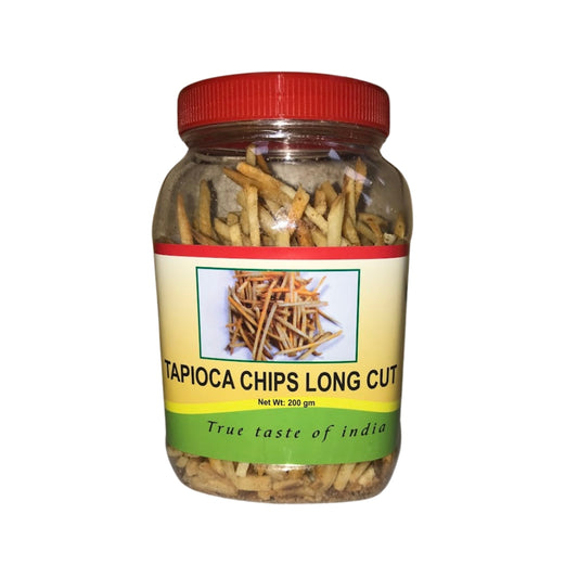 Green Valley Tapioca Chips Long Cut Jar 200g