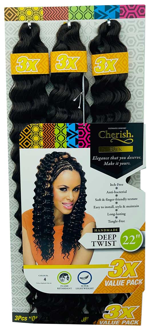 Cherish Synthetic Hair 3X Deep Twist 22" | CC Hair & Beauty UK
