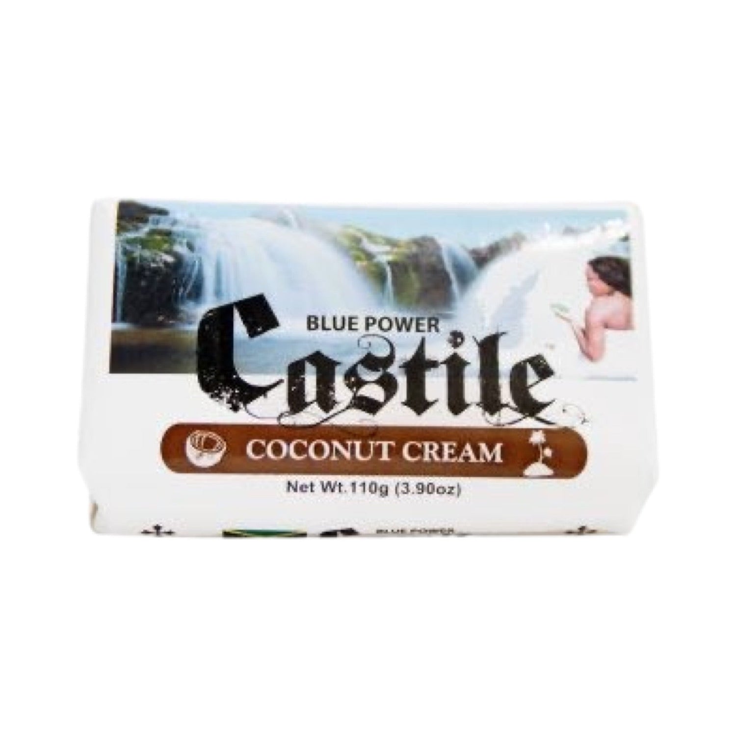 Blue Power Castile Coconut Cream Soap - 110G | Shop at CC Hair & Beauty UK