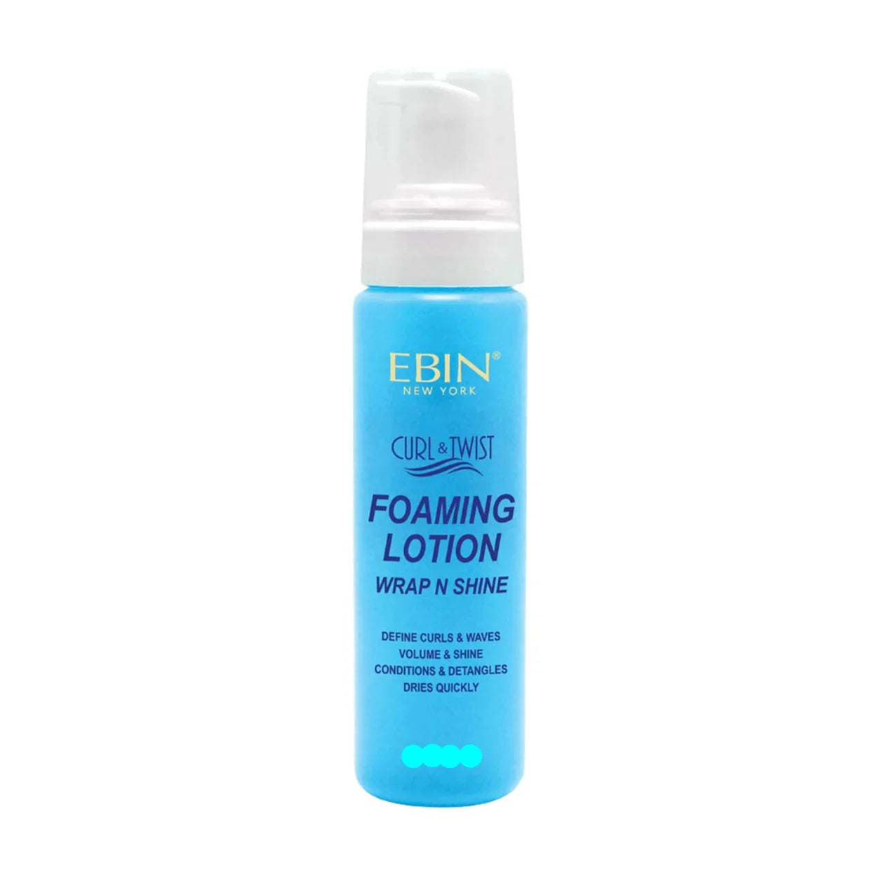 Ebin New York Curl & Twist Foaming Lotion Wrap & Shine 100ml | Shop at CC Hair & Beauty UK