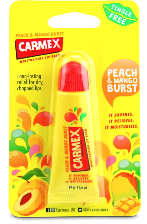 Carmex Peach and Mango Burst Lip Balm - 10G | Shop at CC Hair & Beauty UK