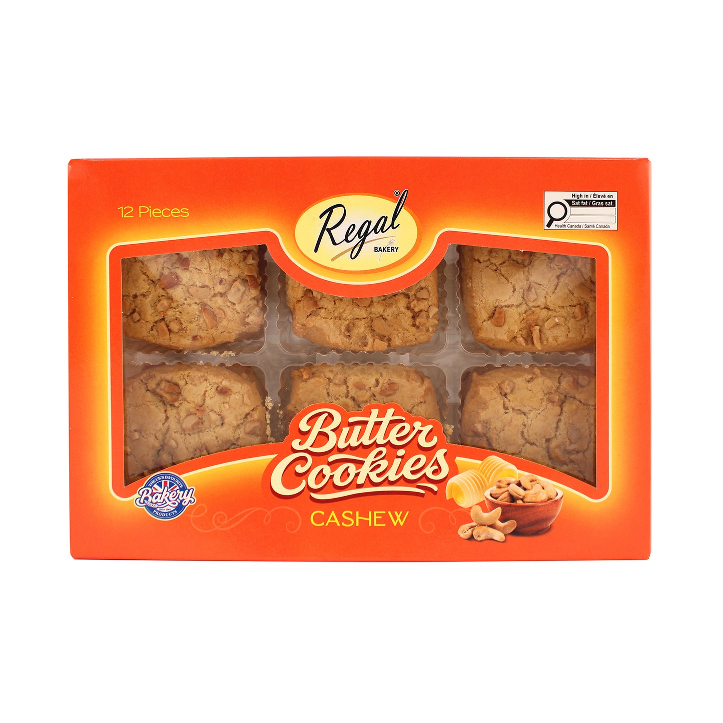 Regal Butter Cookies  Cashew 250g