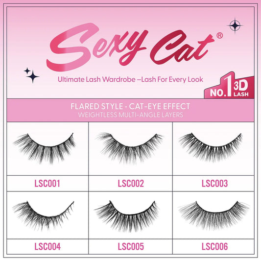 CATTITUDE 3D Lashes - Sexy Cat | CC Hair & Beauty UK