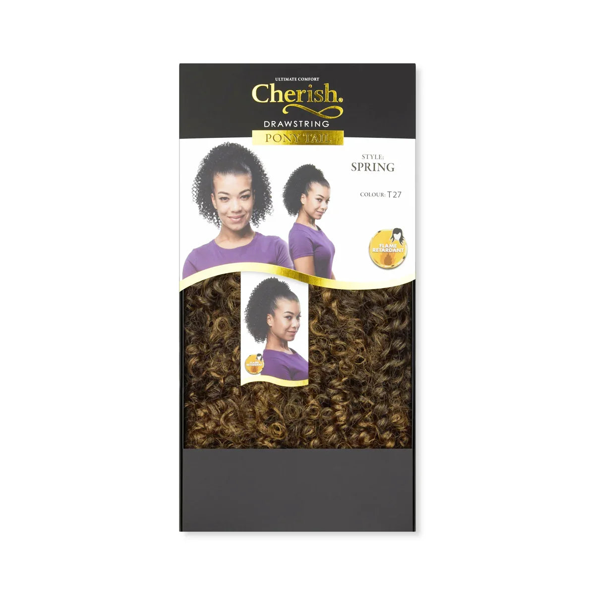 Cherish Drawstring Ponytail Style - Spring - view 5