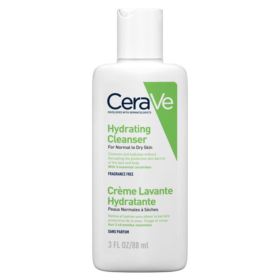 CeraVe Cerave Hydrating Cleanser For Normal To Dry Skin 88ml | CC Hair & Beauty Leeds
