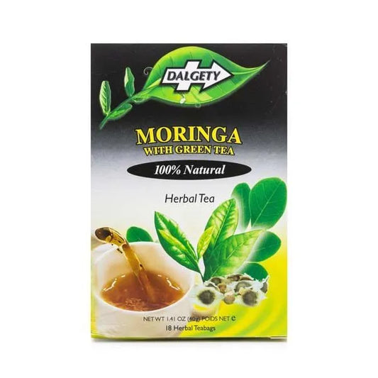 Dalgety Moringa with Green Tea 18 Tea Bags 40g