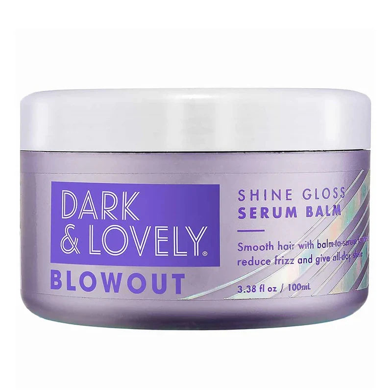 Dark & Lovely Blowout Shine Gloss Serum Balm (3.38oz) - product detail | CC Hair & Beauty