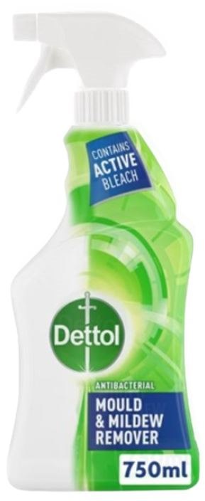 Dettol Antibacterial Mould & Mildew Remover, 750ml