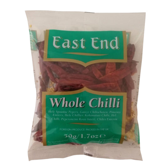 East End Whole Long Chilli 200g