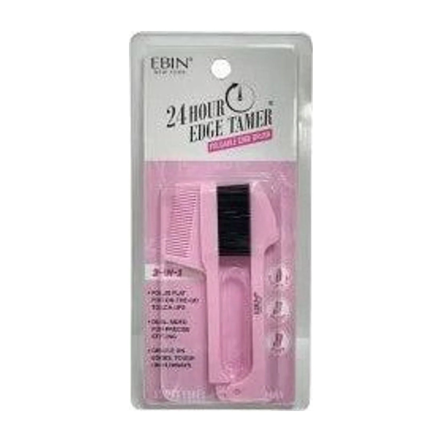 Ebin 24 Hour Edge Tamer Foldable Edge Brush 3 In 1