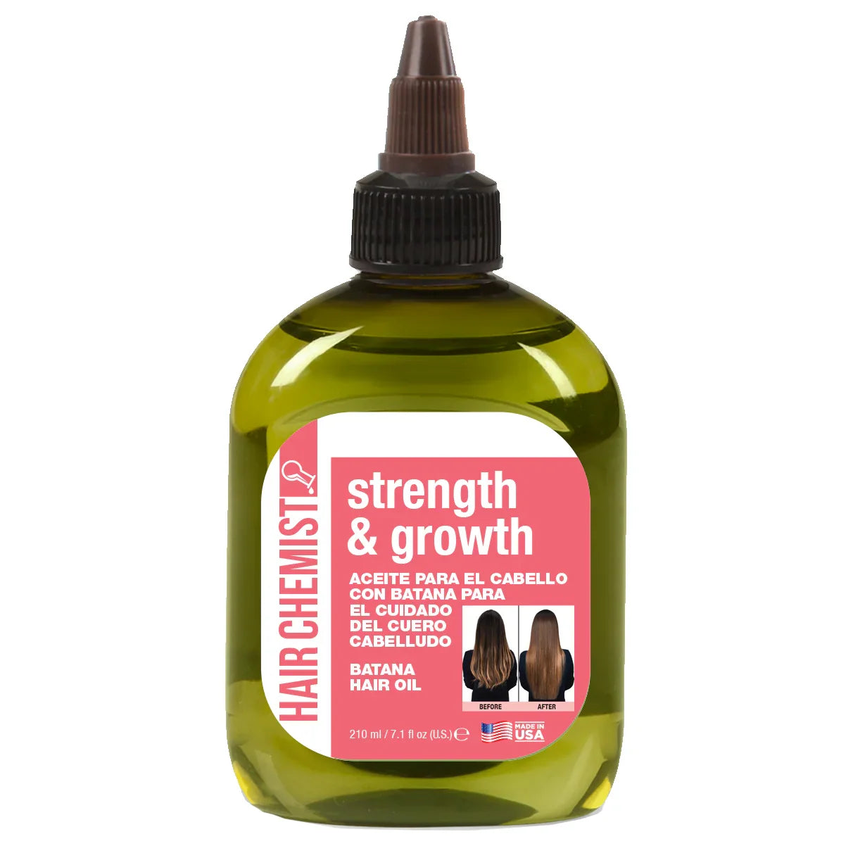 Hair Chemist Strength & Growth Batana Hair Oil 7.1 oz. | CC Hair & Beauty UK