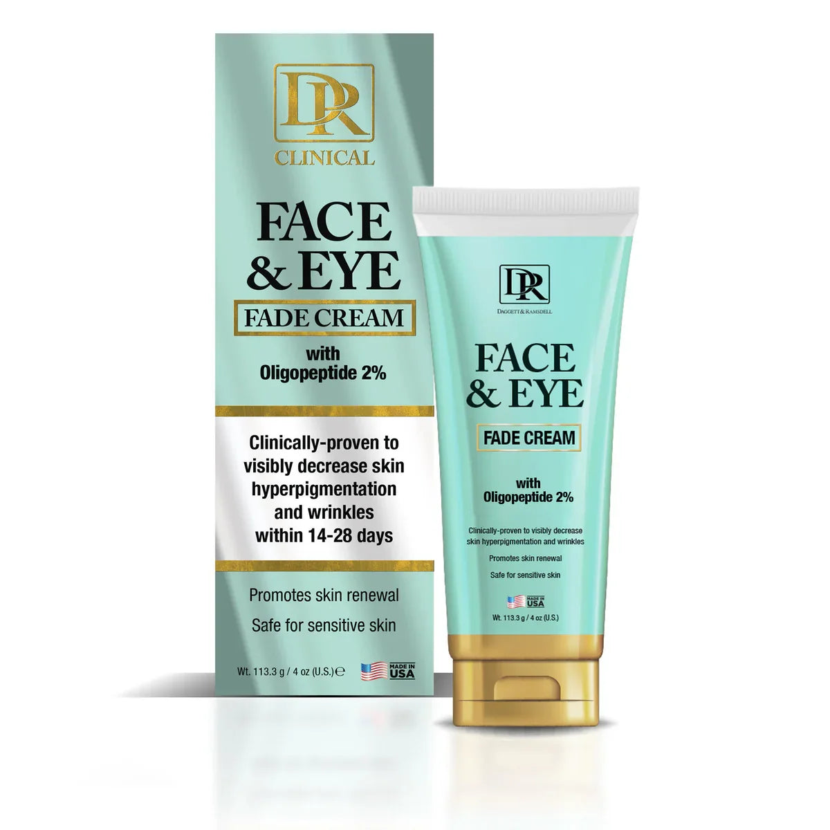Daggett & Ramsdell Face and Eye Fade Cream with Oligopeptide 2% 4 oz | CC Hair & Beauty UK