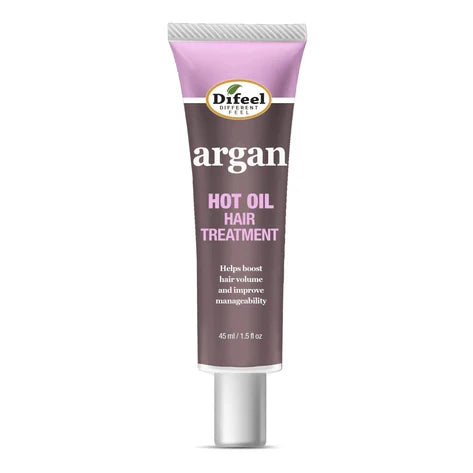 Difeel Hot Oil Hair Treatment with Argan Oil 1.5oz