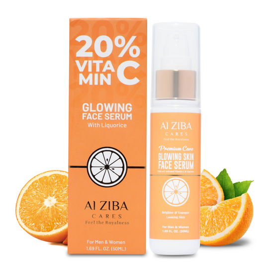 Alziba CARES 20% Vitamin C Glowing Face Serum 50ml