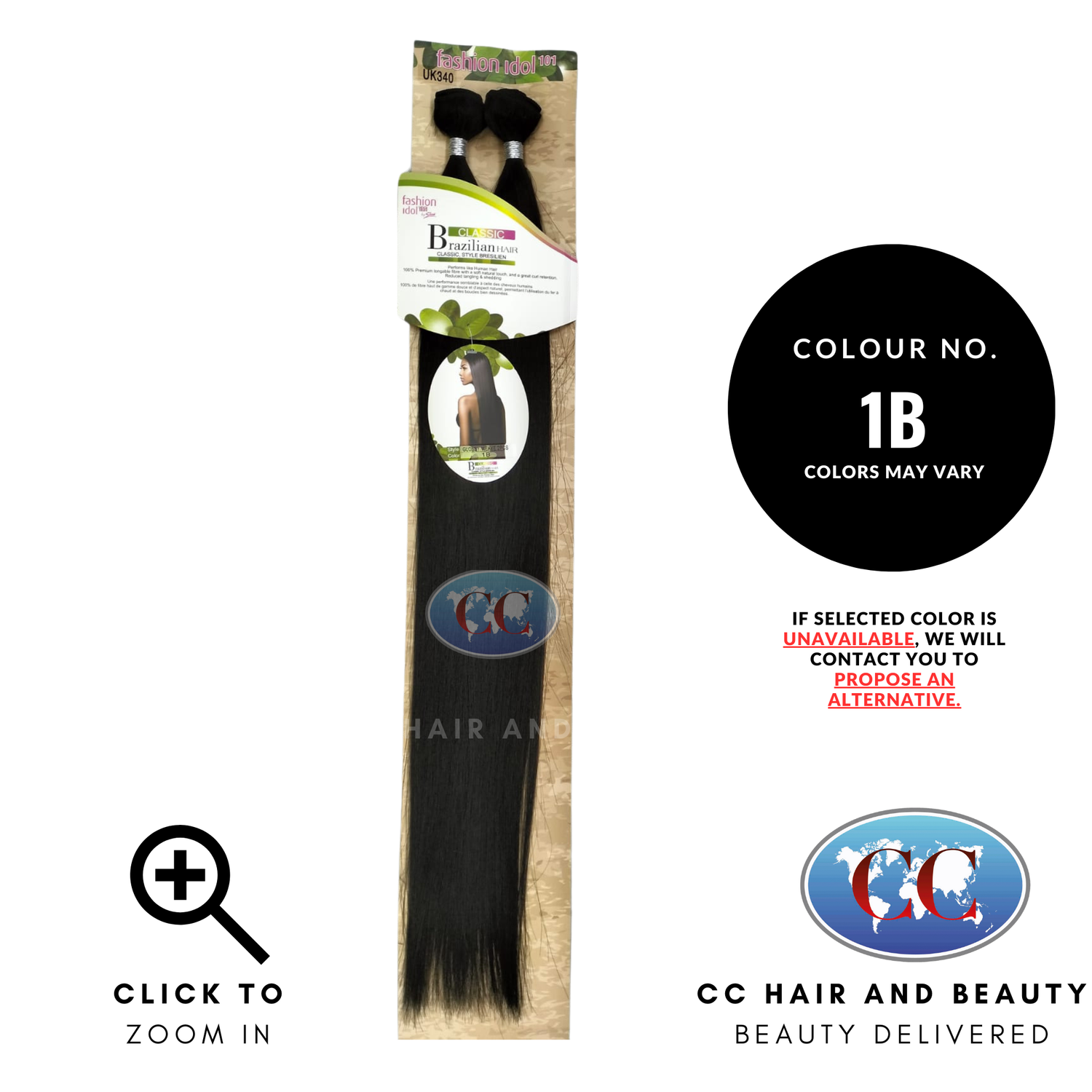 Sleek Hair Fashion Idol 101 Classic Brazilian Hair - Glossy Weave 2 Pcs | CC Hair & Beauty UK