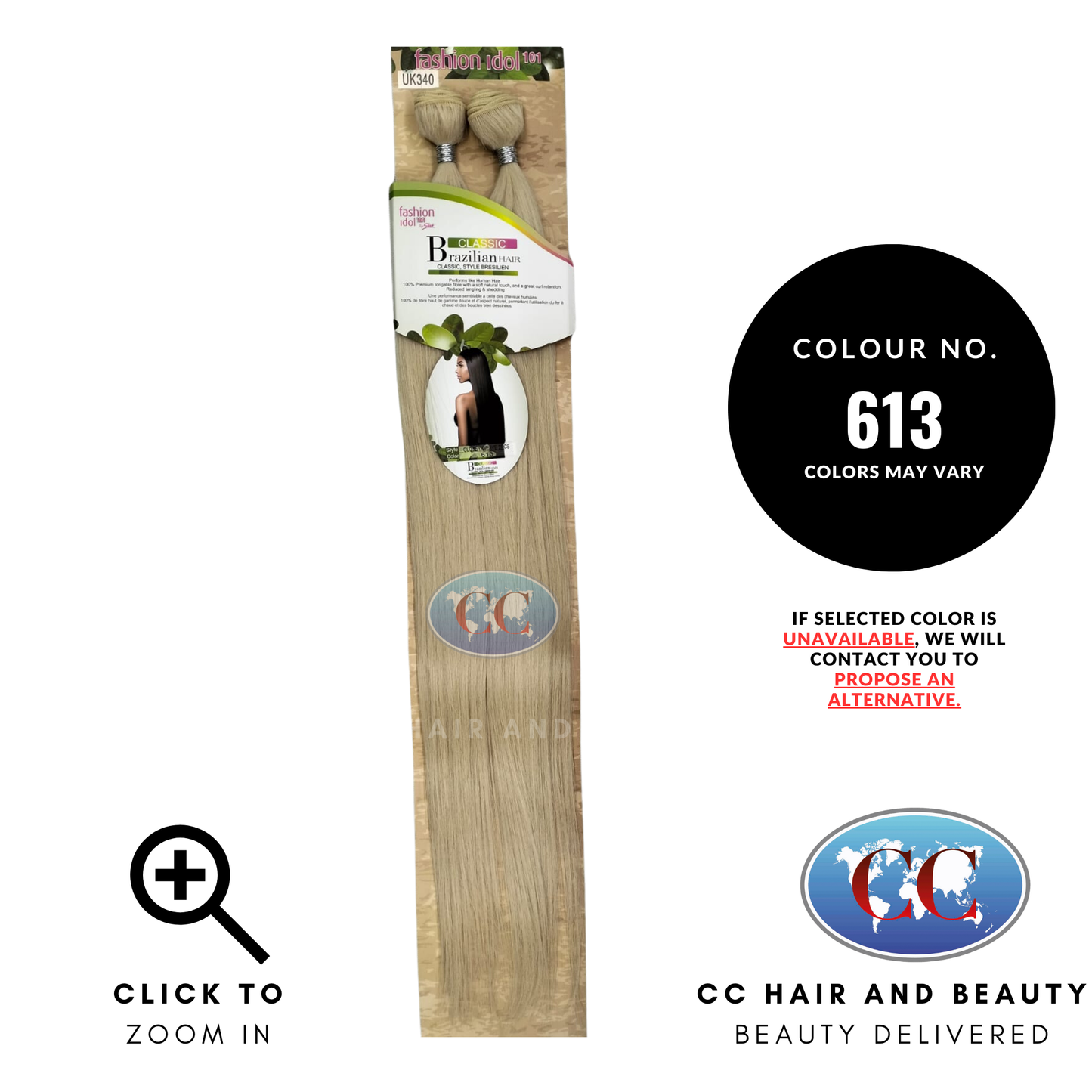 Sleek Hair Fashion Idol 101 Classic Brazilian Hair - Glossy Weave 2 Pcs | CC Hair & Beauty UK