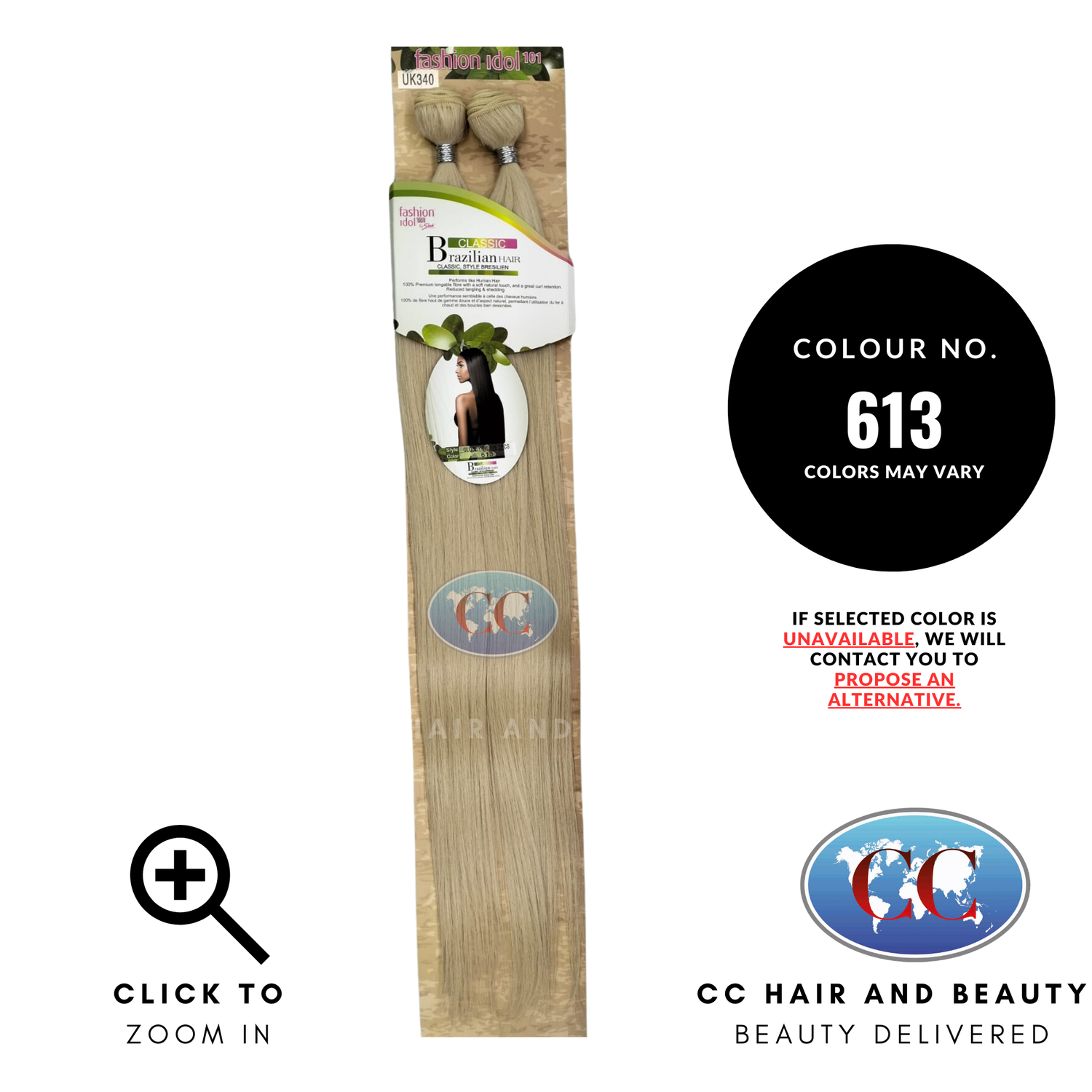 Sleek Hair Fashion Idol 101 Classic Brazilian Hair - Glossy Weave 2 Pcs | CC Hair & Beauty UK