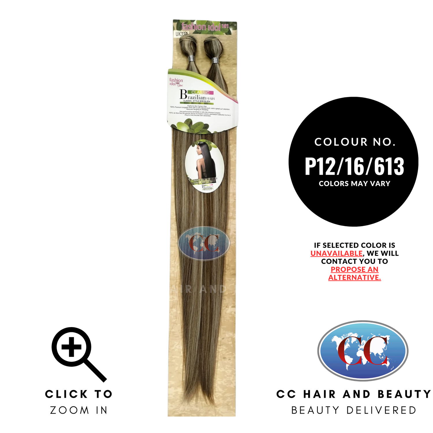 Sleek Hair Fashion Idol 101 Classic Brazilian Hair - Glossy Weave 2 Pcs | CC Hair & Beauty UK