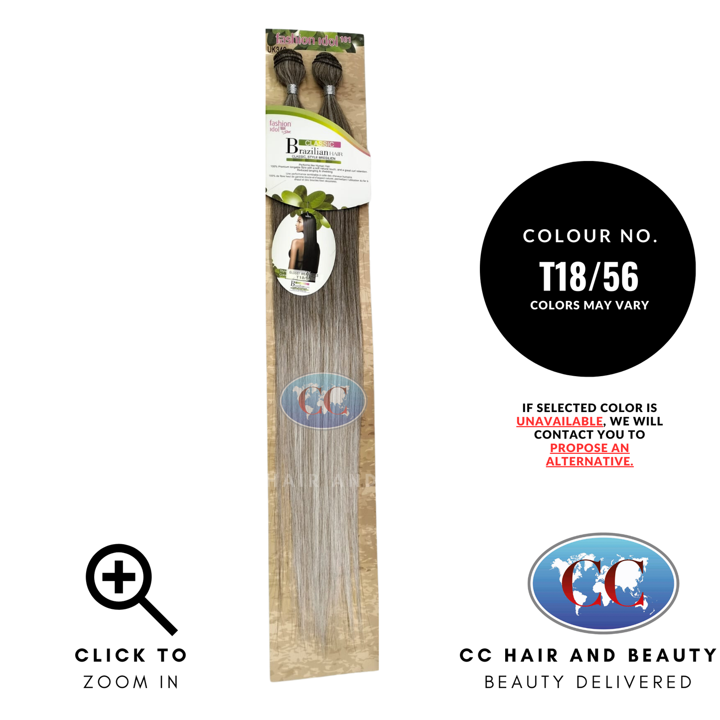 Sleek Hair Fashion Idol 101 Classic Brazilian Hair - Glossy Weave 2 Pcs | CC Hair & Beauty UK