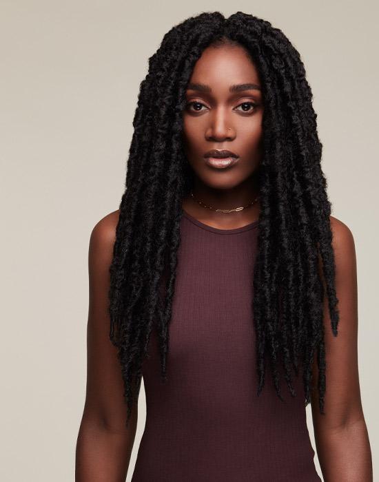Urban Locs Rebel Kink Jumbo Locs 19" - view 2