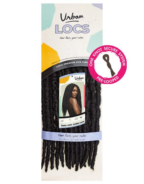 Urban Locs Rebel Kink Jumbo Locs 19" - view 4
