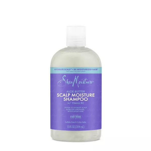 Shea Moisture Aloe Butter Scalp Moisturizing Shampoo - 13OZ - product detail | CC Hair & Beauty
