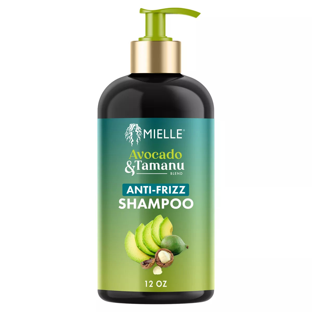 Mielle Organics Avocado & Tamanu Anti-Frizz Shampoo - 12 fl oz | CC Hair & Beauty UK