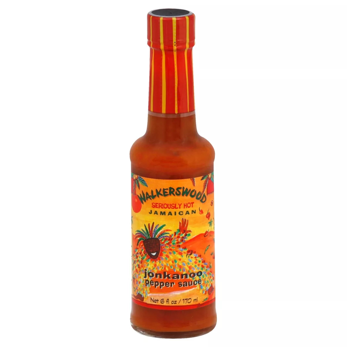 Walkerswood Seriously Hot Jamaican Jonkanoo Pepper Sauce 185g