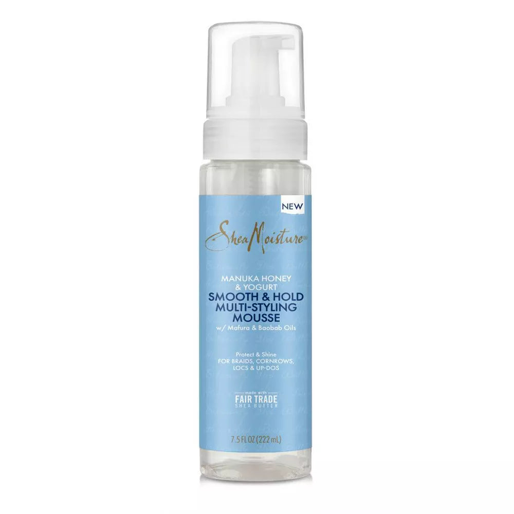 SheaMoisture Manuka Honey & Yogurt Smooth & Hold Styling Mousse 222ml