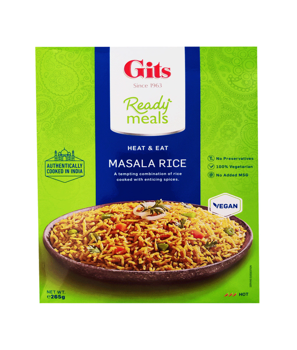 Mars Client Ready Rice Gits Ready Meals Masala Rice 265g – cccontinentalsuperstore